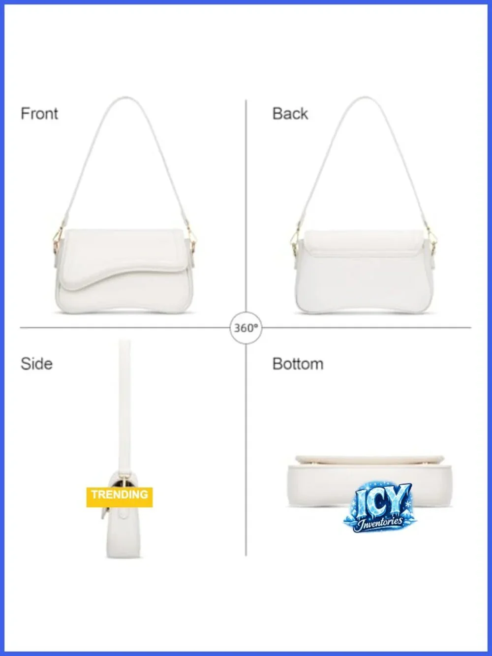 Faux Leather Hobo Shoulder Bag Women Crossbody Purse Detachable Straps